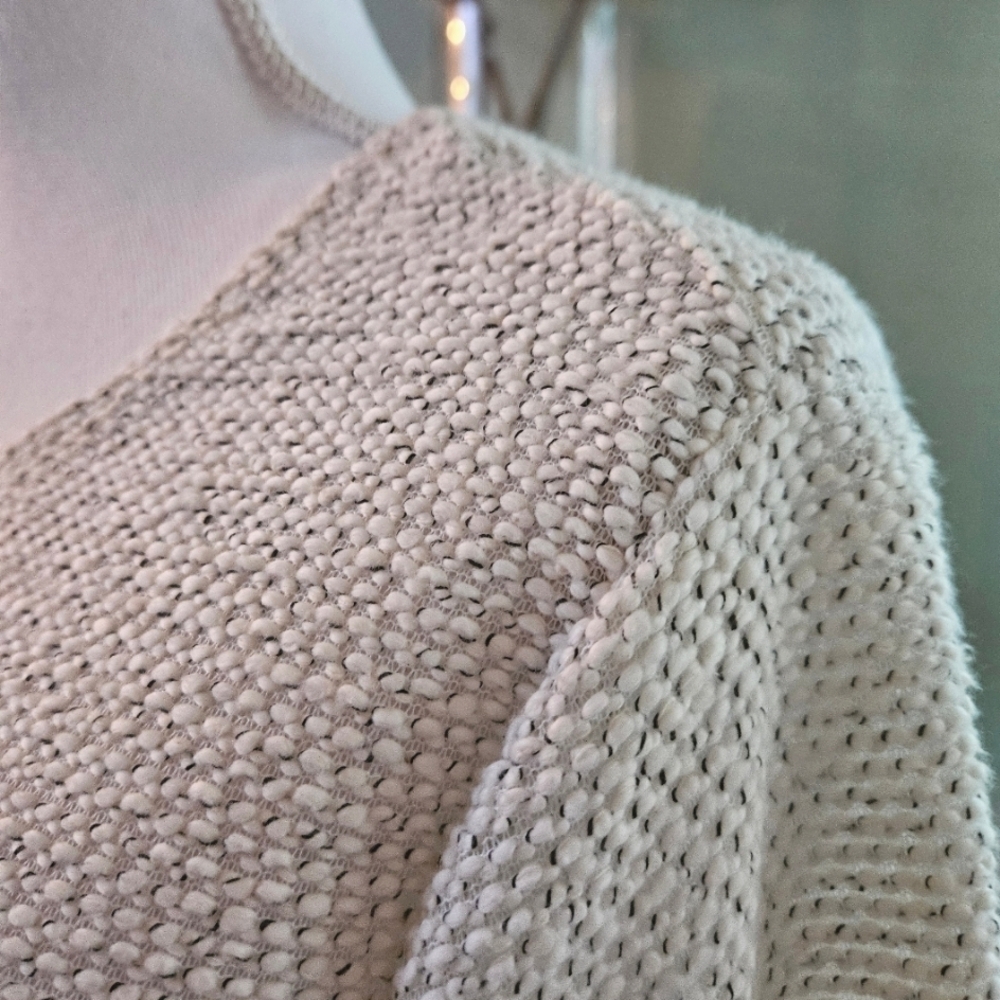 ROBERT LOUIS DRESS SZ L OATMEAL - Picture 3 of 11